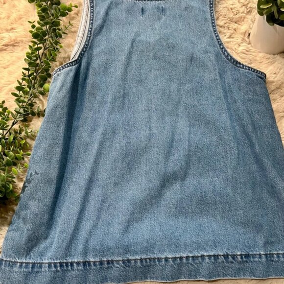 Universal Thread Sleeveless Denim Top – Size S - Picture 3 of 3
